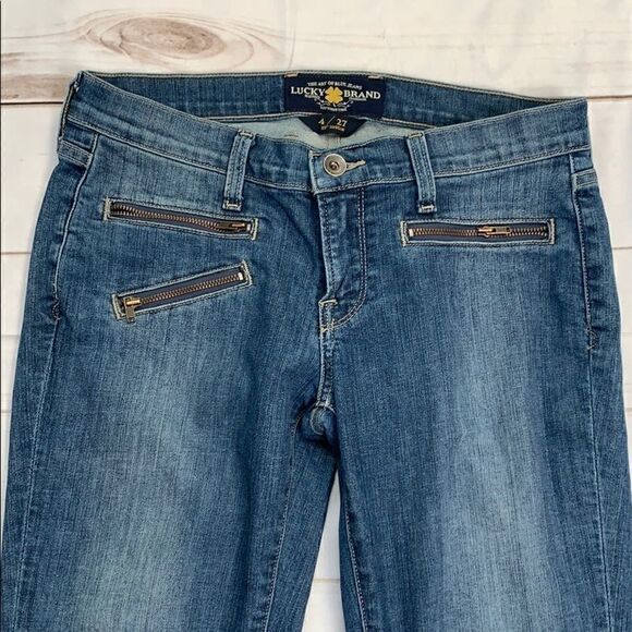 Lucky Brand Meadowood Moto Jean - Picture 3 of 13